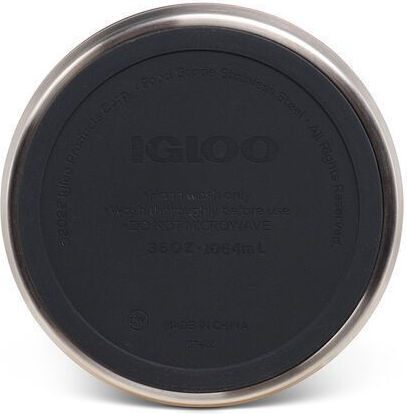 Igloo Tumbler Чаша Термос Неръждаема стомана / Пластмасов 1.064lt Carbonite Carbonite с Сламка
