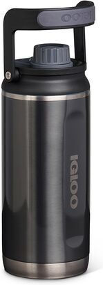 Igloo Tumbler Чаша Термос Неръждаема стомана / Пластмасов 1.064lt Carbonite Carbonite с Сламка