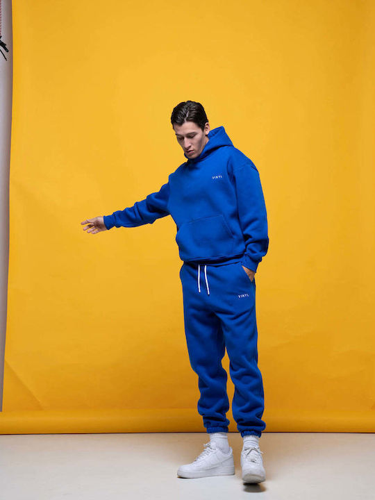 Sweatpants with Elastic Blue