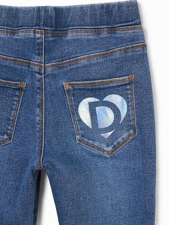 Desigual Dama Kids' Jeans Trousers Denim Medium Wash