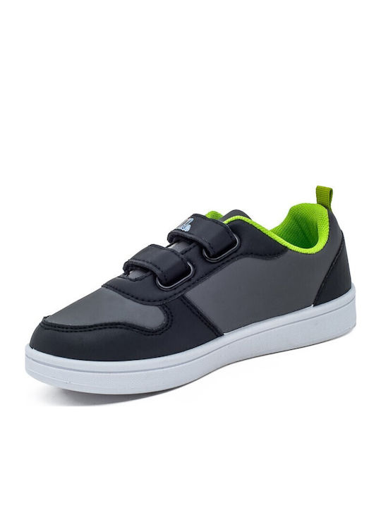 Kinder Sneakers mit Klettverschluss Schwarz