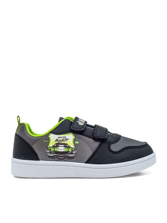 Kinder Sneakers mit Klettverschluss Schwarz