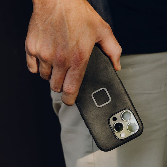 Peak Design Everyday Back Cover Σιλικόνης Μαύρο (iPhone 16 Pro)
