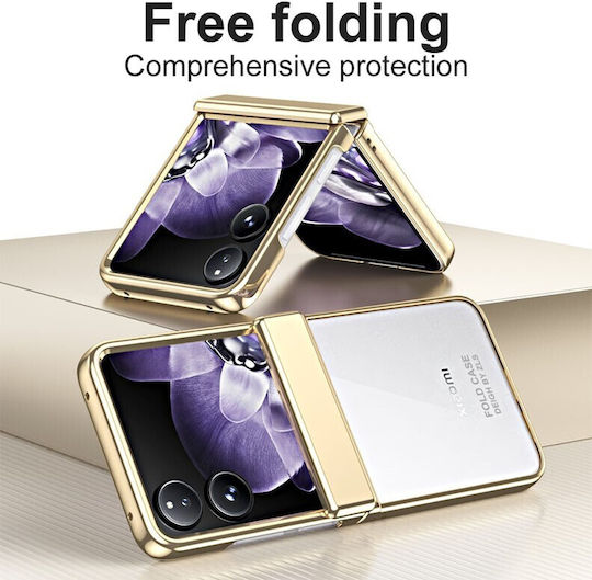 Electroplating Mirror Book Plastic Rose Gold (Xiaomi Mix Flip)