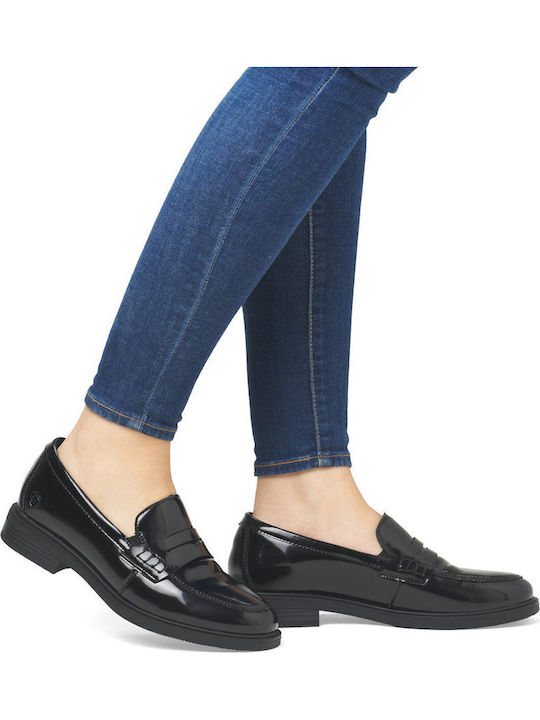 Mocasini dama în culoarea Negru