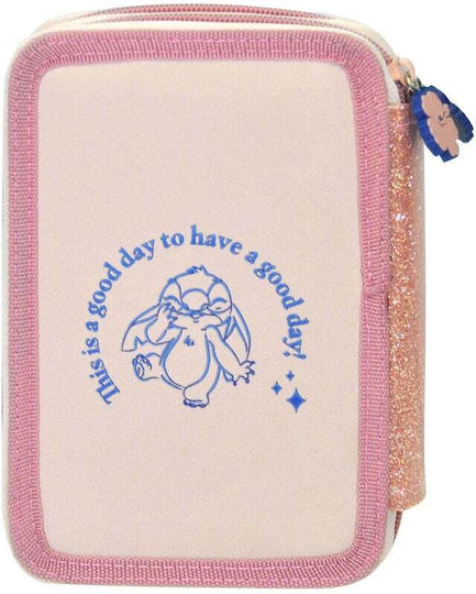 Kids Licensing Federmäppchen mit 3 Fächern Rosa