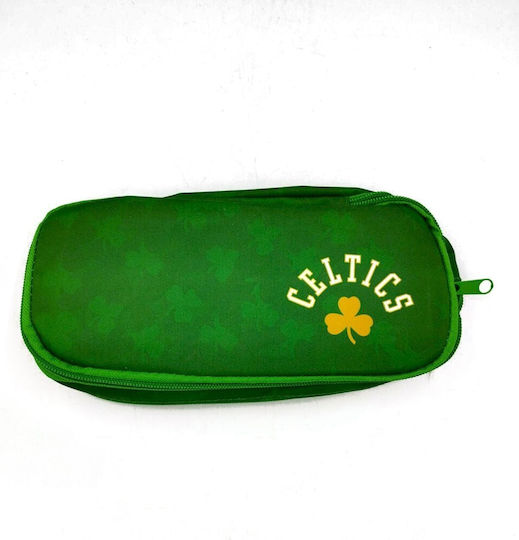 Back Me Up Boston Celtics Retro Pencil Case Barrel with 2 Compartments Green