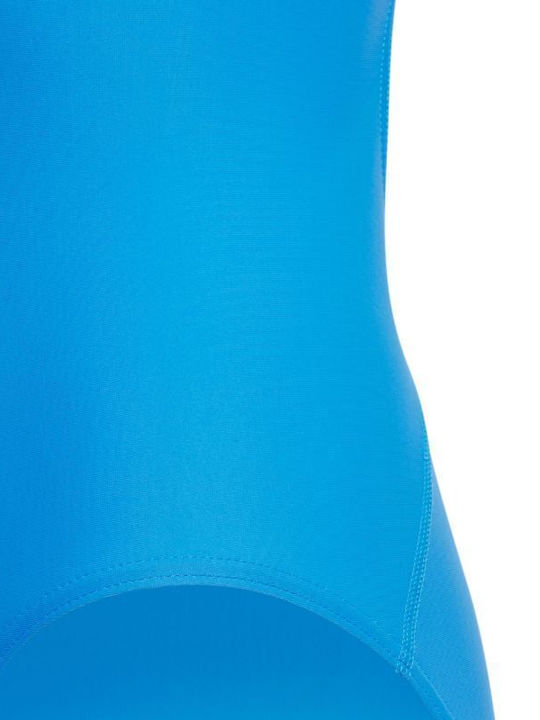 adidas Solid Small Logo Kids Swimwear One-Piece Blue