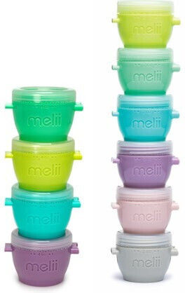 Set 10 Snapandgo Container Melii 6*59 Ml + 4*118 Ml