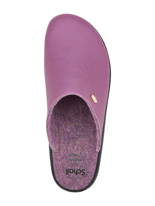 Nilla Cherry Woolen Winter Women's Slippers Burgundy