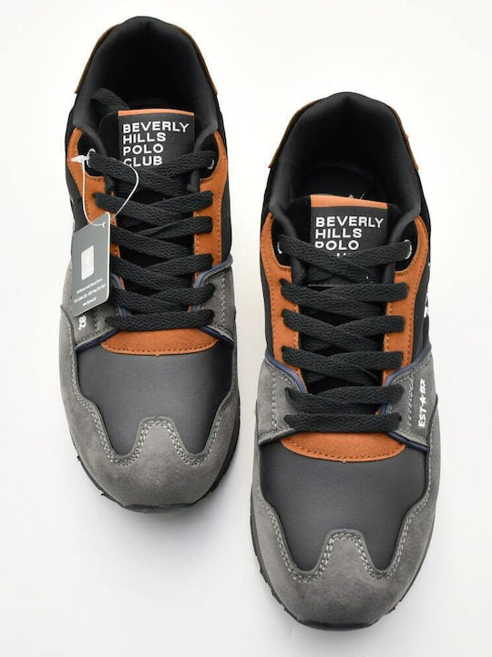 Sneakers Grey / Black / Brown