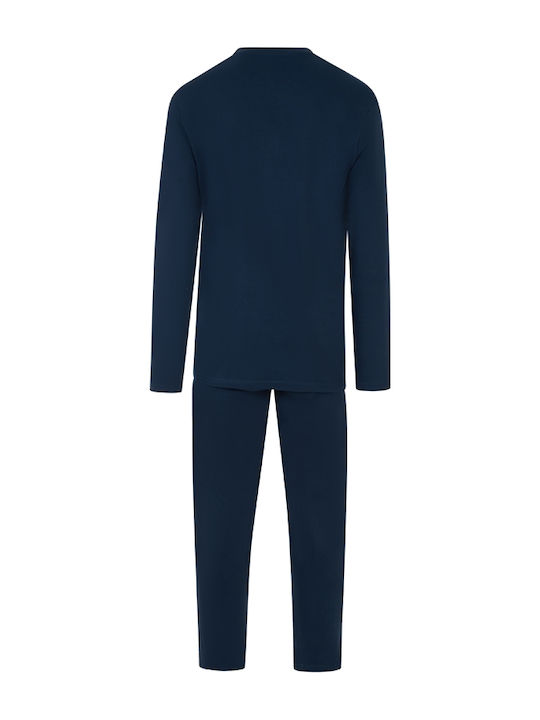 FILA Χειμερινή Ανδρική Πιτζάμα Navy
