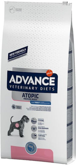 Affinity Advance Veterinary Diets Atopic 3kg Ξηρά Τροφή Διαίτης για Ενήλικους Σκύλους Μεσαίων & Μεγαλόσωμων Φυλών με Πέστροφα