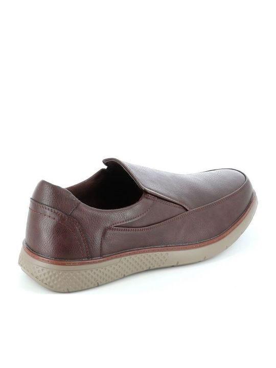 Men's Leather Moccasins Brown