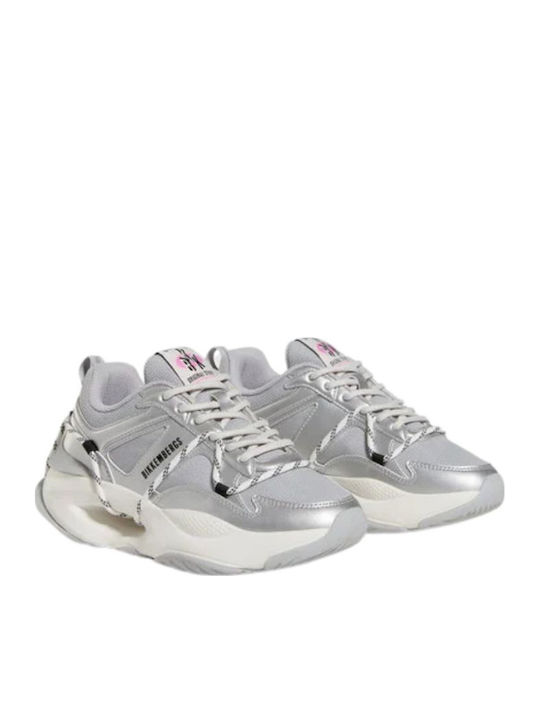 Γυναικεία Sneakers Laminated Silver
