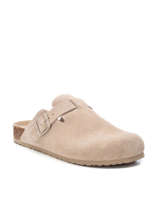 Xti Damen Clogs Beige