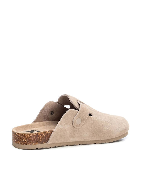 Xti Damen Clogs Beige