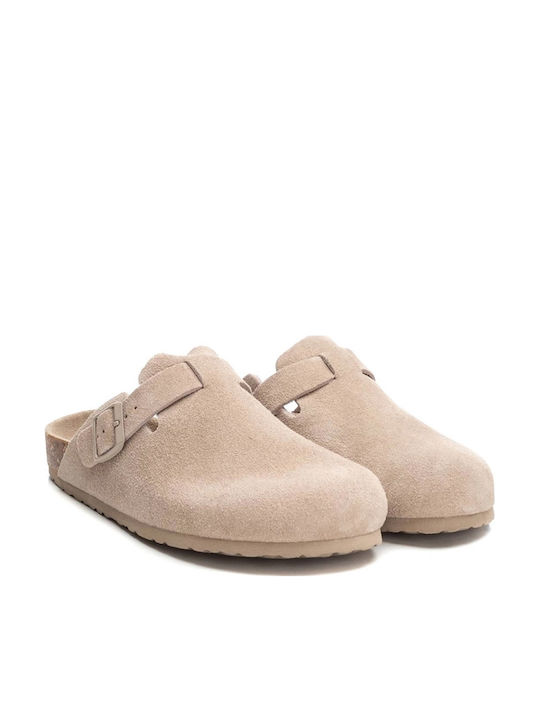 Xti Damen Clogs Beige