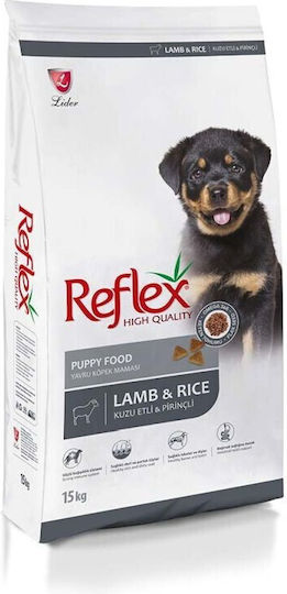 Lider Reflex Puppy Lamb & Rice 15kg Hrană Uscată pentru Căţei cu Miel și Orez