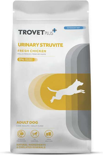 Trovet Urinary Struvite 3kg Dry Food for Adult Dogs with Chicken