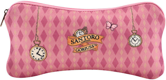 Santoro Neoprene Pencil Case with 1 Compartment Multicolored