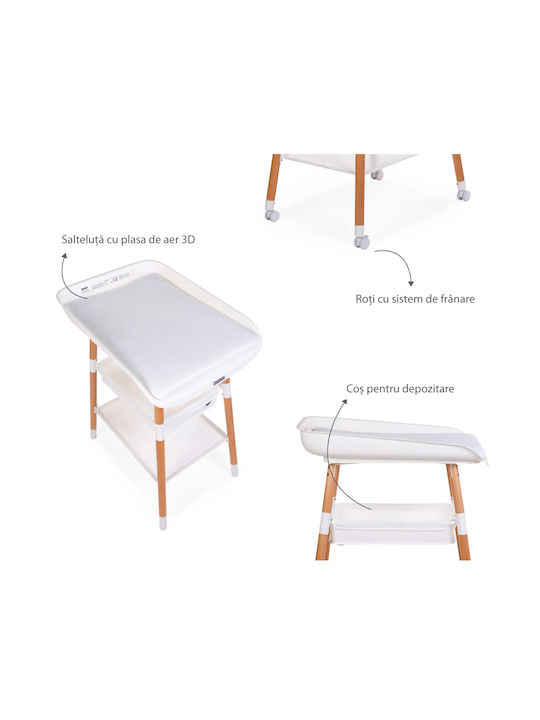 Childhome Evolux Natural White Changing Table