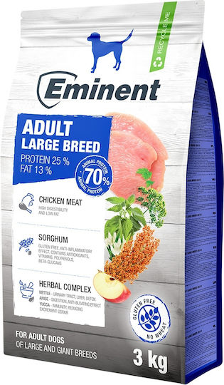 Eminent Breed 3kg Dry Food for Adult Large Breed Dogs with Poultry