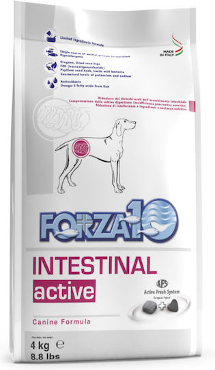 Forza10 Active Line Intestinal 4kg Dry Food for Dogs Diet with Rice and Fish