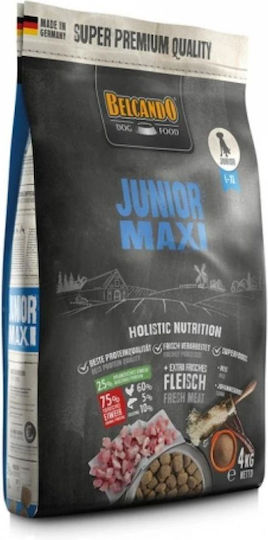 Belcando Junior Maxi 12.5kg Dry Food Grain-Free for Medium & Large Breed Puppies with Poultry and Rice