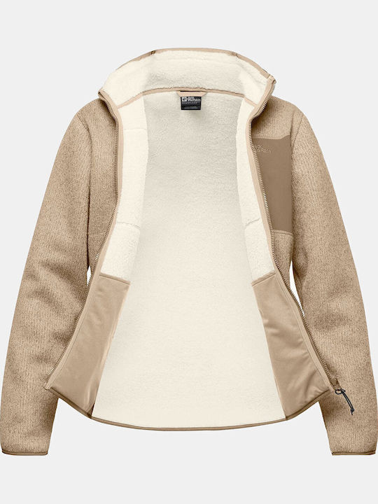 Ανδρική Ζακέτα Fleece Μπεζ