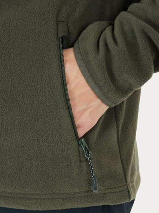 Ανδρική Ζακέτα Fleece Χακι