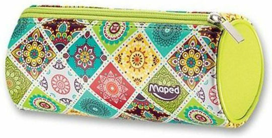 Maped Mosaics Pencil Case Barrel Various Colours