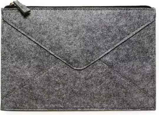 Kikkerland Federmäppchen Zylinderförmig Gray