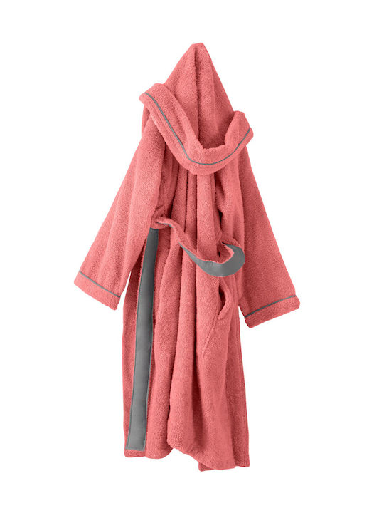 Guy Laroche Kids Hooded Bathrobe Kiddies Mellon