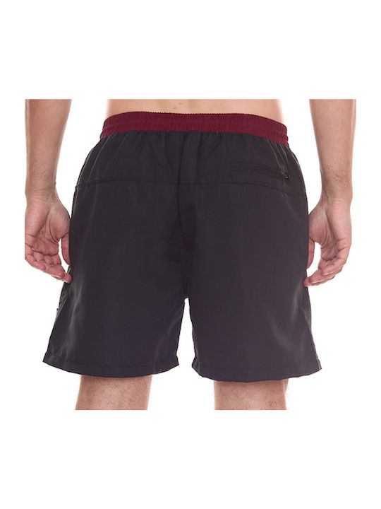 Urban Men's Swimwear Shorts Blk/ruby