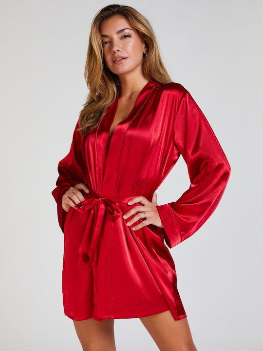 Hunkemöller Women's Kimono Beachwear Chili Pepper