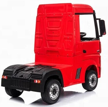 Mercedes Benz Actros Lastwagen Einsitzer mit Fernbedienung Lizensiert 12 Volt Rote