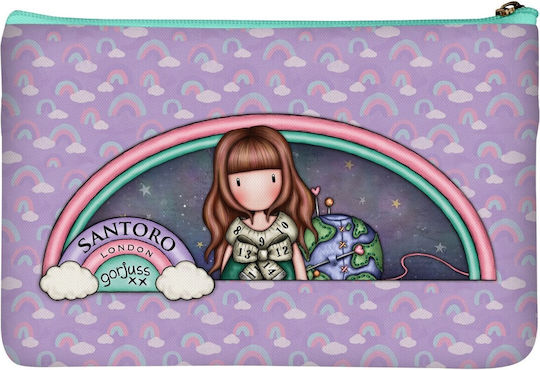 Santoro Fairground Be Kind To Our Planet Ученически Несесер Многоцветен