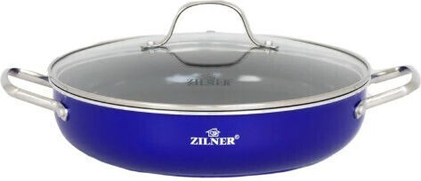Zilner Σετ Μαγειρικά Σκεύη από Αλουμίνιο Blue με Αντικολλητική Επίστρωση 5τμχ