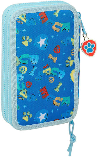 Paw Patrol Pups Rule Blue Backpack Pencil Case 12.5 X 19.5 X 4 Cm 28 Pieces