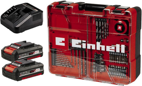 Einhell Te-cd 18/2 Δραπανοκατσάβιδο Μπαταρίας Brushless 18V 2x2Ah
