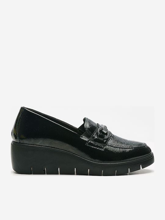 Дамски Loafers Black patent leather