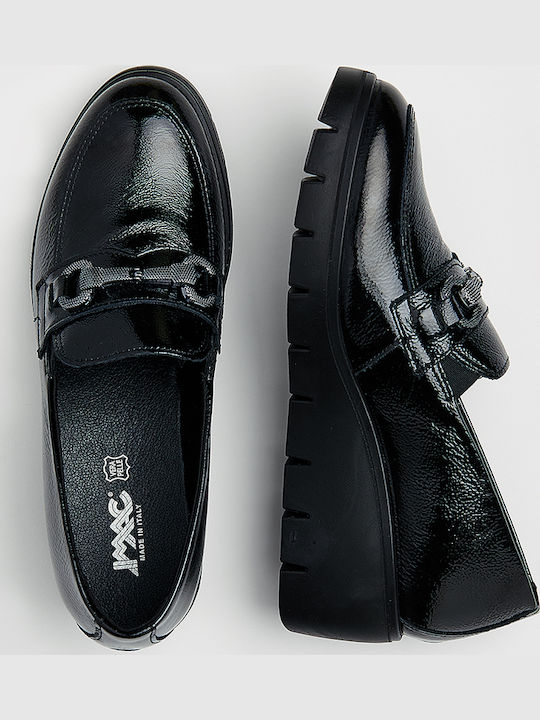 Дамски Loafers Black patent leather