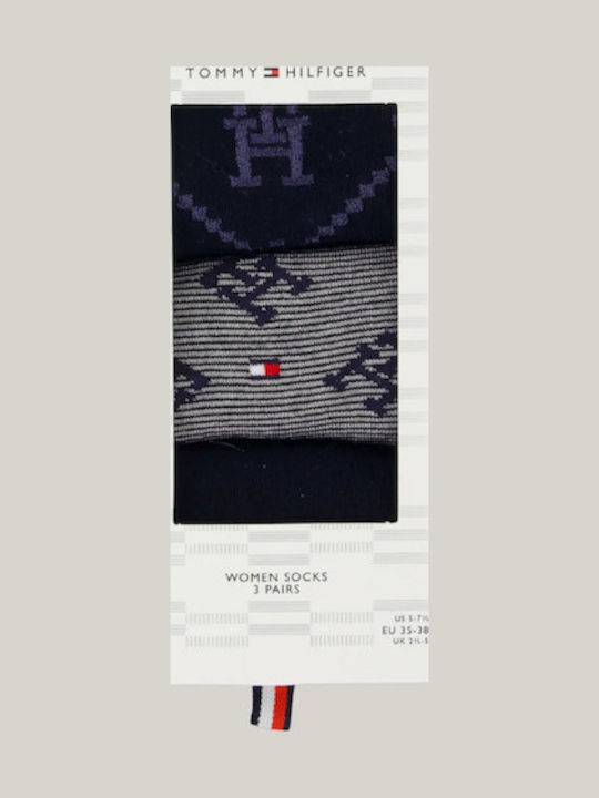 Tommy Hilfiger Damen Socken Navy 3Pack