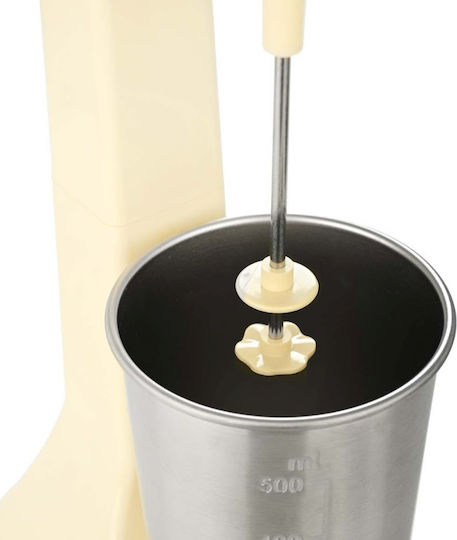 Estia Ivoris Milk Frother Tabletop 100W with 2 Speed Level Beige