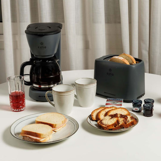 Estia Intense Filter Coffee Machine 1000W Misty Mat