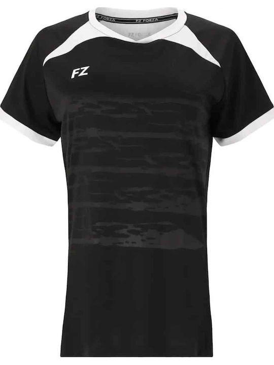 Damen Sportlich T-Shirt Black