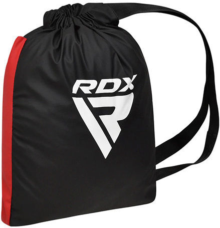 RDX Adult Full Face Boxing Headgear Leather Red