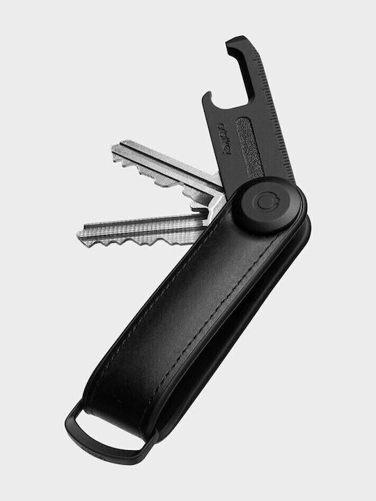 Orbitkey Μπρελόκ Δερμάτινο Μαύρο Orbitkey Μπρελόκ Δερμάτινο Μαύρο
