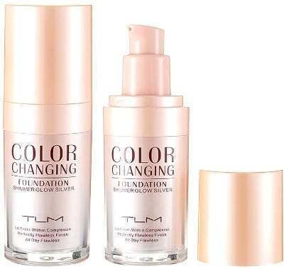 TLM Color Changing, Mov/alb Shimmer Glow Silver 30ml
